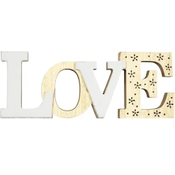 DECORATION LOVE A POSER 23CM