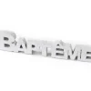 DECO TABLE BAPTEME BLANC