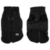 DOUDOUNE MATELASSEE POLAIRE ZIP DORSAL TAILLE L 40CM NOIR