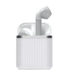 ECOUTEURS EARBOX SANS FIL BLANC