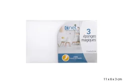 3 EPONGES MAGIQUES BLANCHES