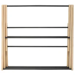 ETENDOIR A LINGE ACCORDEON BLACK BAMBOU 7M