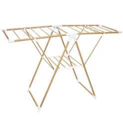 ETENDOIR PONT BARA EFFET BOIS 13M