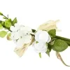 FAGOT BOIS AVEC BOUTONS DE ROSE FLEURETTES FEUILLAGE