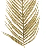 FEUILLE DE PALME PAILLETEE H82CM OR