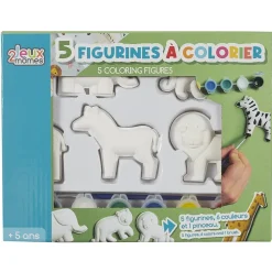 FIGURINE A PEINDRE X5 PIECES
