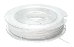 FIL ELASTIQUE TRANSPARENT ROND 0.8MMX15M
