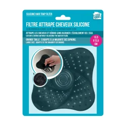 FILTRE ATTRAPE CHEVEUX SILICONE 13.5CM
