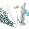 FLEURS SECHEES COLORIS BLEU X10 PIECES