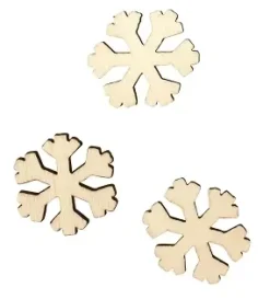 FLOCONS BOIS 2.5X0.3CM X50 PIECES