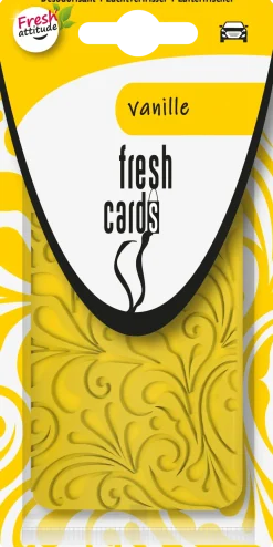 FRESH CARDS VANILLE