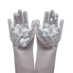 GANT DE NETTOYAGE SILICONE X2