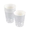 GOBELET CARTON ARGENT 25CL X6 PIECES