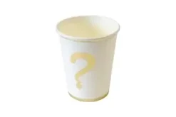 GOBELET CARTON GENDER REVEAL 250ML X6 PIECES