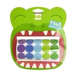 GOMMETTE EN ROULEAU RONDES 5M X1760 PIECES