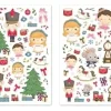 GOMMETTES FAMILLE CASSE NOISETTE X118 PIECES