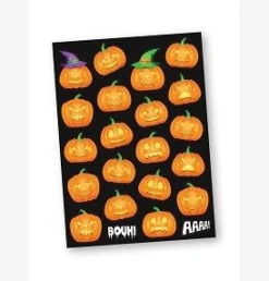 GOMMETTES HALLOWEEN X44 PIECES