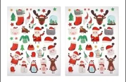 GOMMETTES NOEL ENFANT X74 PIECES