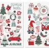 GOMMETTES NOEL X51 PIECES