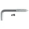 GOND A VIS ACIER ZINGUE 2.3X25MM 16PCS