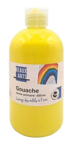 GOUACHE JAUNE PRIMAIRE 500ML