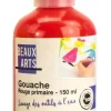 GOUACHE ROUGE PRIMAIRE BOUTEILLE DE 150 ML