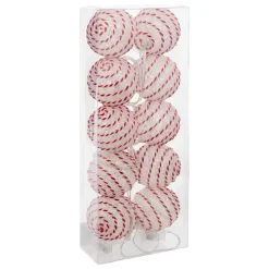 GUIRLANDE BOULE 10 LEDS BLANC CHAUD L.165CM