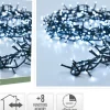 GUIRLANDE CLUSTER 400LED 8M BLANC FROID IP44