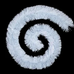 GUIRLANDE DE NOEL BOA 150X8X2M BLANC