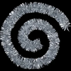 GUIRLANDE DE NOEL BRINS MIXTES 100X6X2M ARGENT