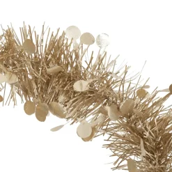 GUIRLANDE DE NOEL PASTILLE EMBOSSEE 100X4X2M NUDE