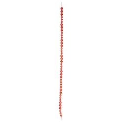 GUIRLANDE DE NOEL PLASTIQUE BOULES ROUGE 2M