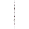 GUIRLANDE DE NOEL POMME DE PIN RONDIN ET ETOILE 1.50M