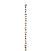 GUIRLANDE DE NOEL POMME DE PIN RONDIN PERLE 1.50M