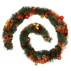 GUIRLANDE DE NOEL VERTE XL ROUGE 100X5X2.7M