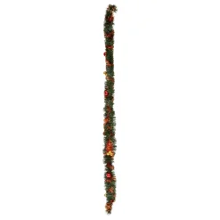 GUIRLANDE DE NOEL VERTE XL ROUGE 100X5X2.7M
