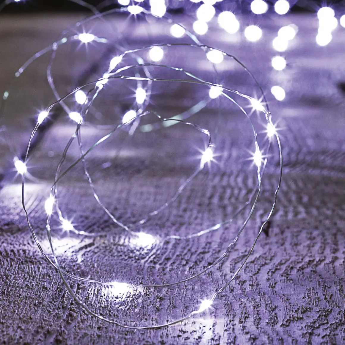 GUIRLANDE EXTERIEUR COPPER 300LEDS BLANC FROID