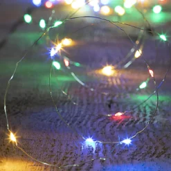 GUIRLANDE EXTERIEUR COPPER SOLAIRE 20M 200 LEDS MULTICOLORE