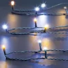 GUIRLANDE EXTERIEUR 240 LED 24M BLANC CHAUD FROID SECTEUR