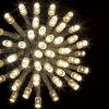 GUIRLANDE EXTERIEUR 20M 200LEDS BLANC CHAUD