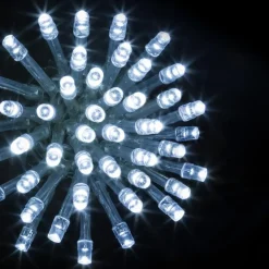 GUIRLANDE EXTERIEUR 20M 200LEDS BLANC FROID