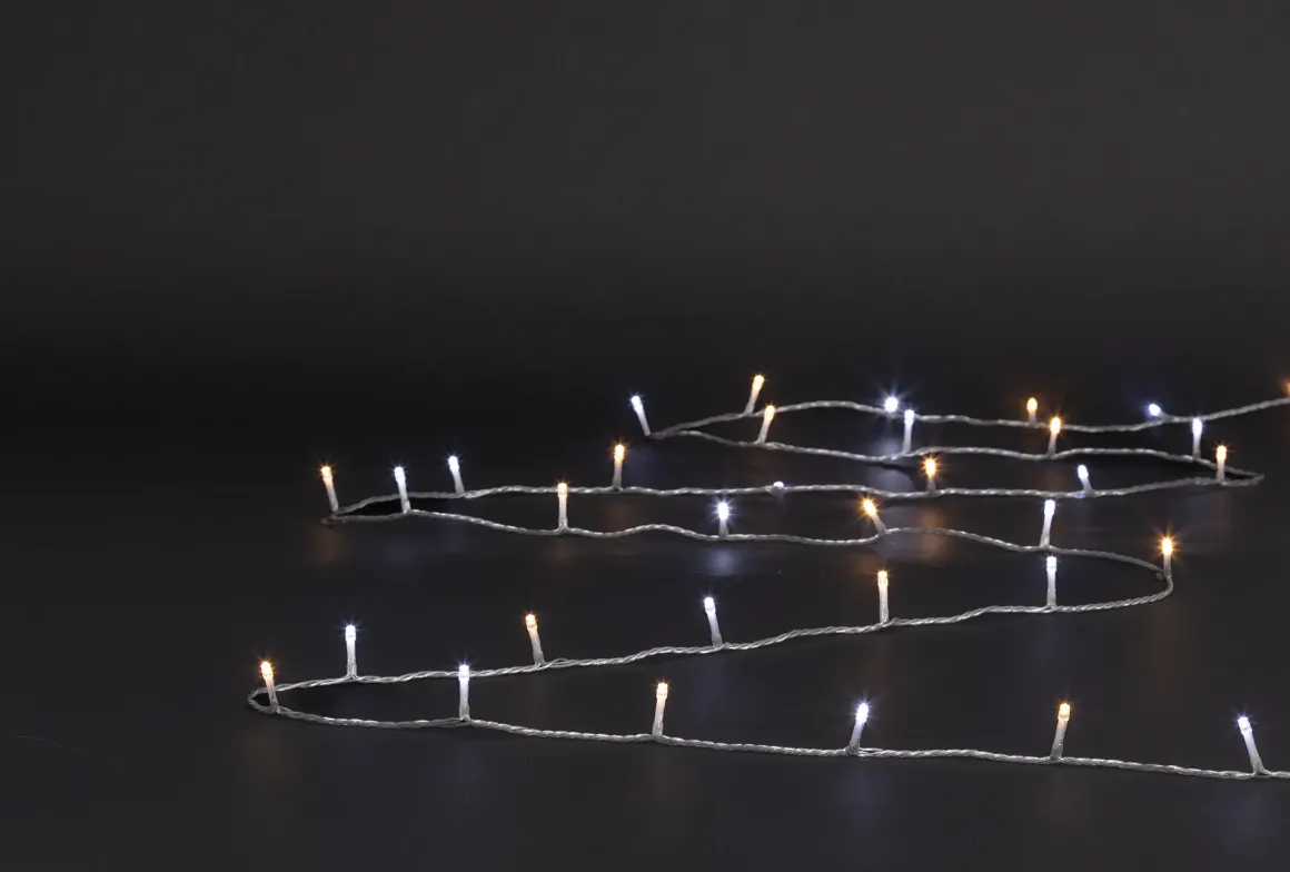 GUIRLANDE EXTERIEUR 20M 200LEDS BLANC FROID ET CHAUD