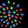 GUIRLANDE EXTERIEUR 10M 100LEDS MULTICOLORE FIL VERT