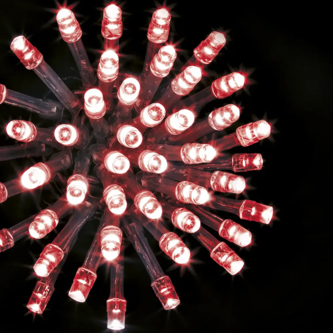 GUIRLANDE EXTERIEUR 20M 200LEDS ROUGE