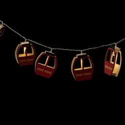 GUIRLANDE INTERIEUR 10 LEDS CABINE ROUGE