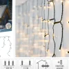 GUIRLANDE RIDEAU STALACTITE 180 LED