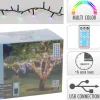 GUIRLANDE SOLAIRE 480 LED MULTICOLORE