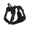 HARNAIS ANTI TRACTION REFLECHISSANT 56 A 68CM EXPERT NOIR