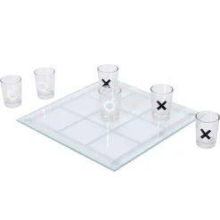JEU A BOIRE TIC TAC TOE VERRE SHOT X9 VERRES
