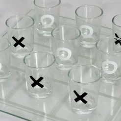 JEU A BOIRE TIC TAC TOE VERRE SHOT X9 VERRES
